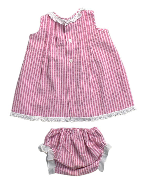 A Pink Dress Sets from M&H in size 3T for girl. (Back View)