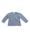 A Blue Long Sleeve Tops from M&H in size 12-18M for neutral. (Front View)