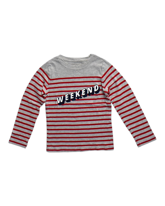 A Red Long Sleeve T Shirts from Monoprix in size 8Y for neutral. (Front View)