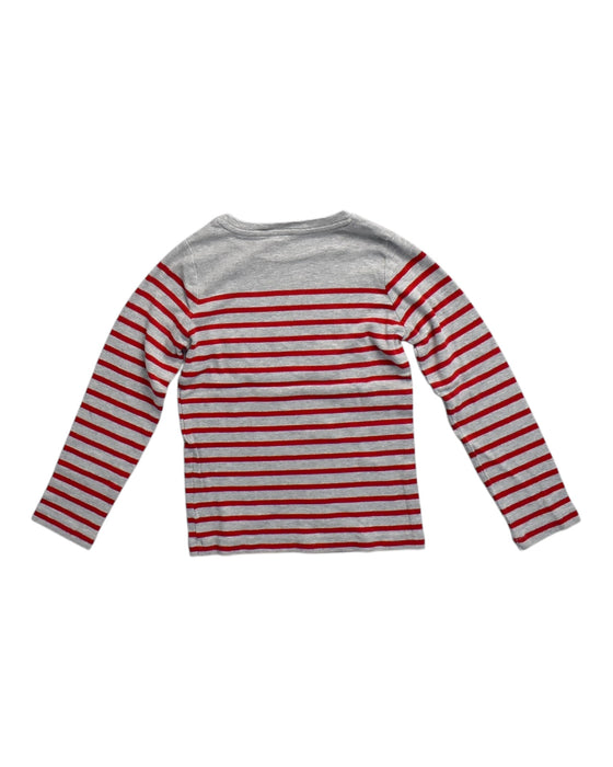 A Red Long Sleeve T Shirts from Monoprix in size 8Y for neutral. (Back View)