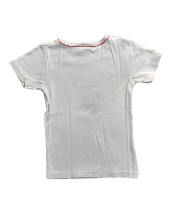 A White Short Sleeve T Shirts from Petit Bateau in size 3T for neutral. (Back View)