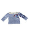 A Blue Long Sleeve Tops from Petit Bateau in size 4T for neutral. (Front View)
