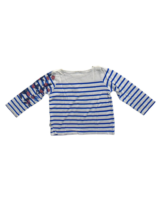A Blue Long Sleeve Tops from Petit Bateau in size 4T for neutral. (Back View)