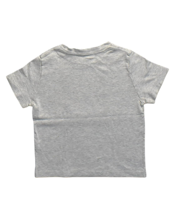 A Grey Short Sleeve T Shirts from Petit Bateau in size 6T for neutral. (Back View)