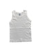 A White Sleeveless T Shirts from Petit Bateau in size 6T for neutral. (Front View)