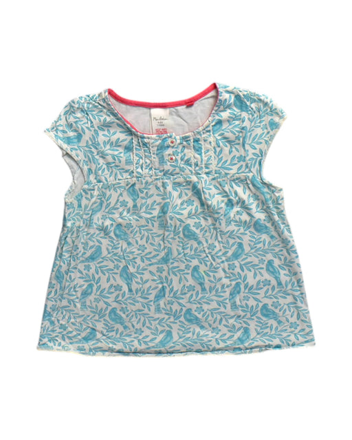 A Blue Short Sleeve Tops from Boden in size 5T for girl. (Front View)