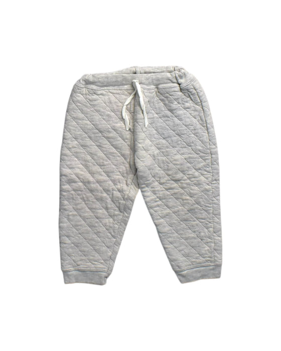 A Grey Sweatpants from Petit Bateau in size 12-18M for neutral. (Front View)