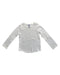 A White Long Sleeve T Shirts from Petit Bateau in size 6T for neutral. (Front View)