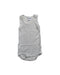 A Grey Sleeveless Bodysuits from Petit Bateau in size 4T for neutral. (Front View)