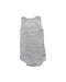 A Grey Sleeveless Bodysuits from Petit Bateau in size 4T for neutral. (Back View)
