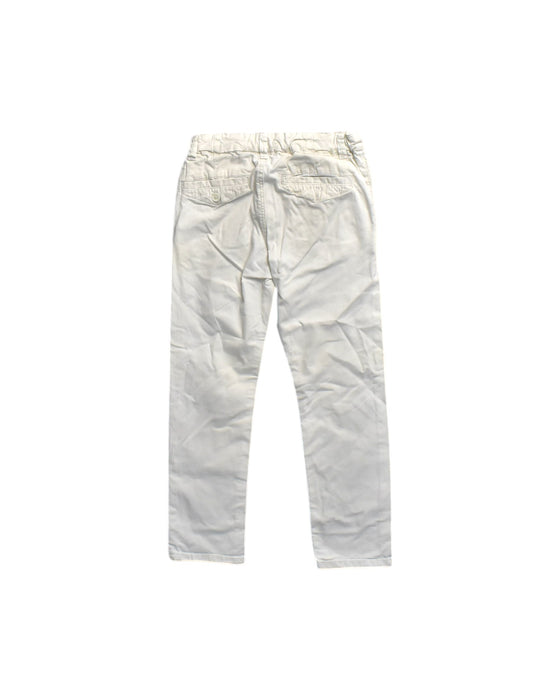 A White Casual Pants from Chateau de Sable in size 6T for neutral. (Back View)