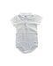 A White Short Sleeve Bodysuits from Petit Bateau in size 3T for neutral. (Front View)