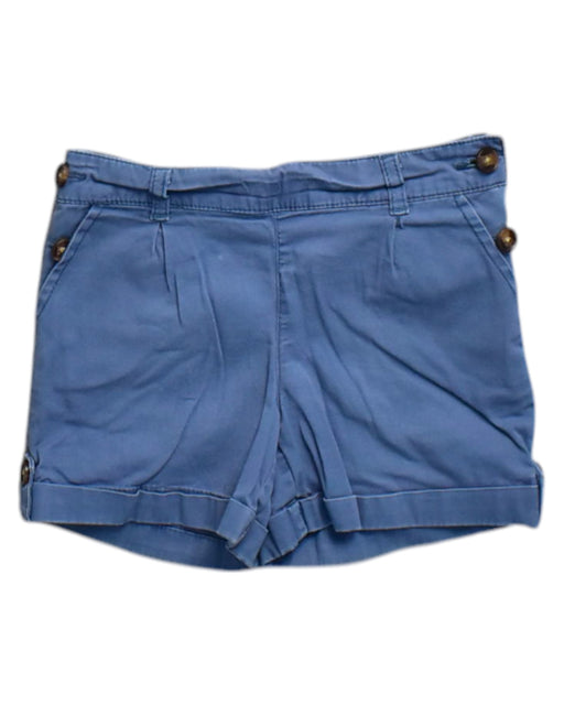 A Blue Shorts from Cyrillus in size 6T for girl. (Front View)