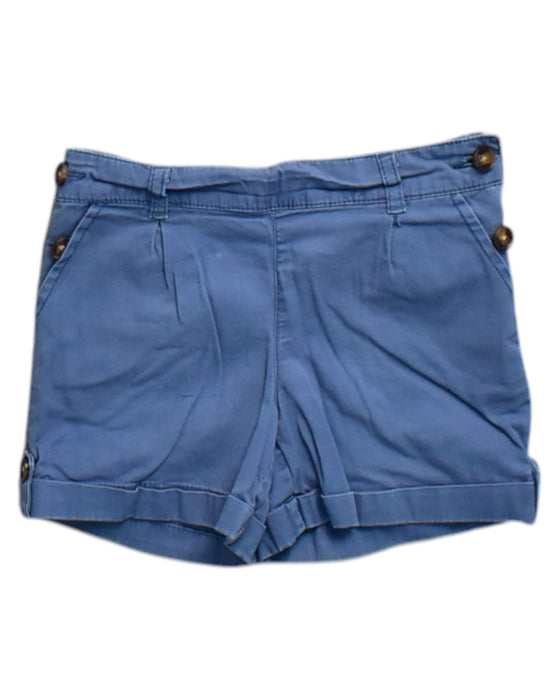 A Blue Shorts from Cyrillus in size 6T for girl. (Front View)
