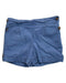 A Blue Shorts from Cyrillus in size 6T for girl. (Front View)