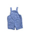 A Blue Overall Shorts from Petit Bateau in size 12-18M for neutral. (Back View)