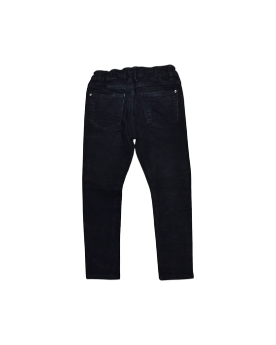 A Black Jeans from Monoprix in size 6T for neutral. (Back View)