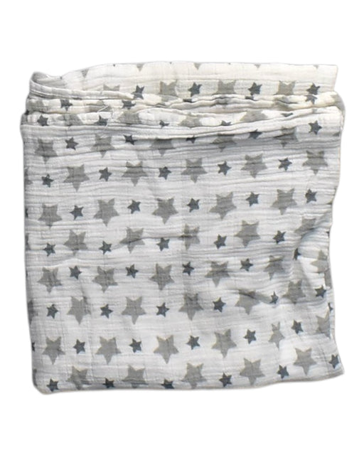 A White Swaddles from Aden & Anais in size O/S for neutral. (Front View)