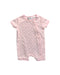 A Pink Short Sleeve Rompers from Bébé by Minihaha in size 0-3M for neutral. (Front View)