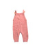 A Pink Long Overalls from Purebaby in size 3-6M for neutral. (Back View)