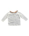 A White Long Sleeve Tops from Bonpoint in size 12-18M for girl. (Back View)