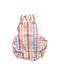 A Multicolour Sleeveless Rompers from Purebaby in size 0-3M for neutral. (Front View)