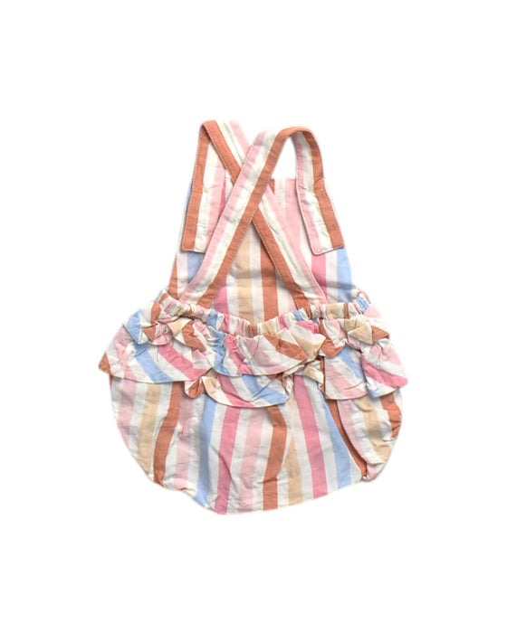 A Multicolour Sleeveless Rompers from Purebaby in size 0-3M for neutral. (Back View)