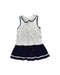 A White Sleeveless Dresses from Jacadi in size 3T for girl. (Front View)