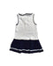 A White Sleeveless Dresses from Jacadi in size 3T for girl. (Back View)