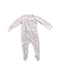 A White Onesies from Purebaby in size 3-6M for neutral. (Front View)