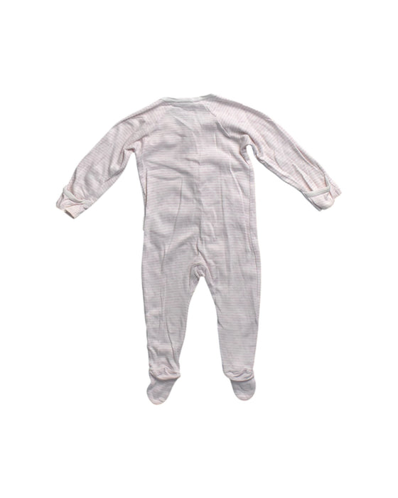 A White Onesies from Purebaby in size 3-6M for neutral. (Back View)