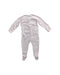 A White Onesies from Purebaby in size 3-6M for neutral. (Back View)