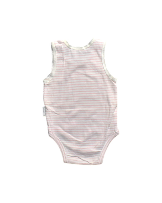 A Pink Sleeveless Bodysuits from Purebaby in size 3-6M for neutral. (Back View)