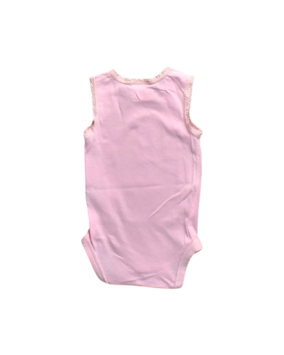 A Pink Sleeveless Bodysuits from Marquise in size 3-6M for neutral. (Back View)