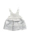A White Sleeveless Dresses from Country Road in size 0-3M for girl. (Back View)