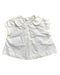 A White Short Sleeve Tops from Jacadi in size 3T for girl. (Front View)