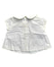 A White Short Sleeve Tops from Jacadi in size 3T for girl. (Back View)