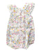 A Multicolour Sleeveless Rompers from Bebe by Minihaha in size 6-12M for girl. (Back View)