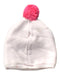 A White Winter Hats from Jacadi in size O/S for girl. (Back View)