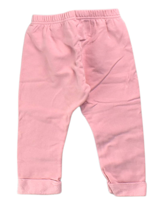 A Pink Casual Pants from Petit Bateau in size 12-18M for girl. (Back View)