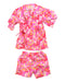 A Pink Shorts Sets from Retykle in size 3T for girl. (Front View)