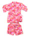 A Pink Shorts Sets from Retykle in size 3T for girl. (Back View)
