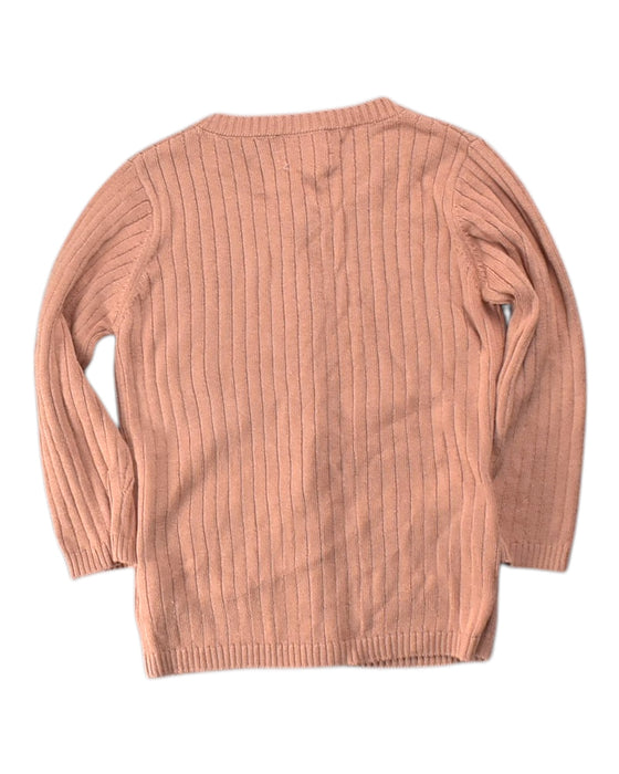 A Peach Cardigans from Wilson & Frenchy in size 12-18M for girl. (Back View)