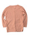 A Peach Cardigans from Wilson & Frenchy in size 12-18M for girl. (Back View)