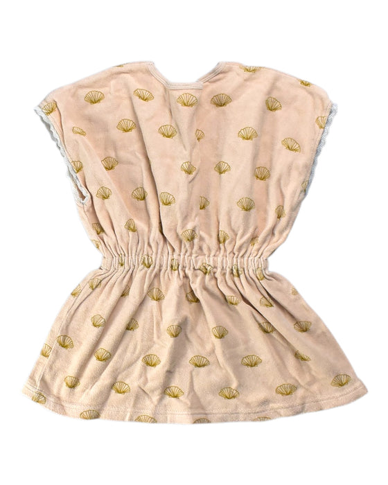 A Beige Short Sleeve Dresses from Rylee + Cru in size 2T for girl. (Back View)