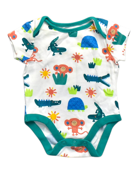 A Multicolour Short Sleeve Bodysuits from Mothercare in size 0-3M for neutral. (Front View)