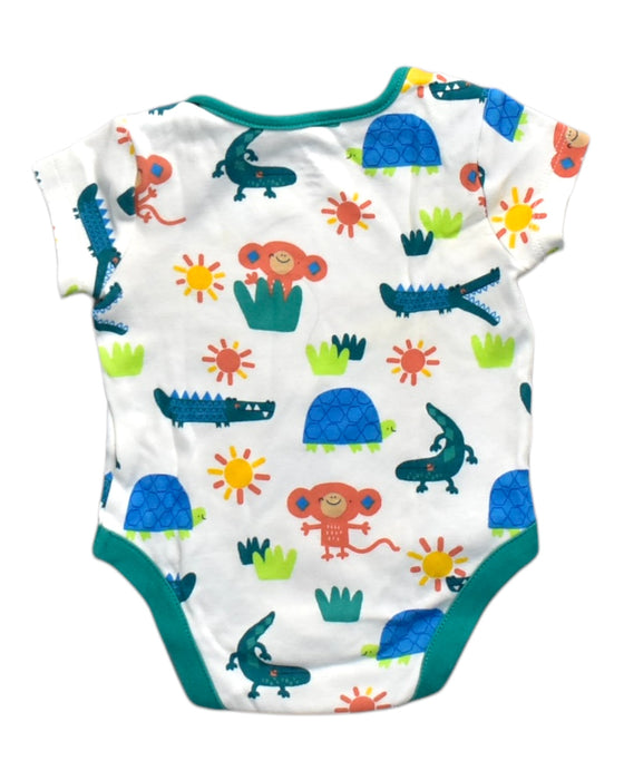 A Multicolour Short Sleeve Bodysuits from Mothercare in size 0-3M for neutral. (Back View)