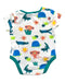 A Multicolour Short Sleeve Bodysuits from Mothercare in size 0-3M for neutral. (Back View)