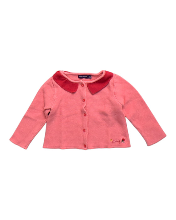 A Pink Cardigans from Sergent Major in size 12-18M for girl. (Front View)