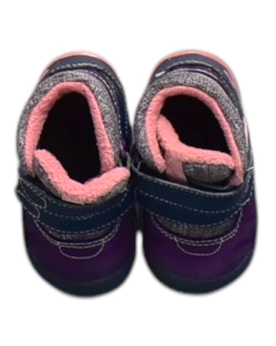 A Purple Casual Boots from See Kai Run in size 12-18M for neutral. (Back View)